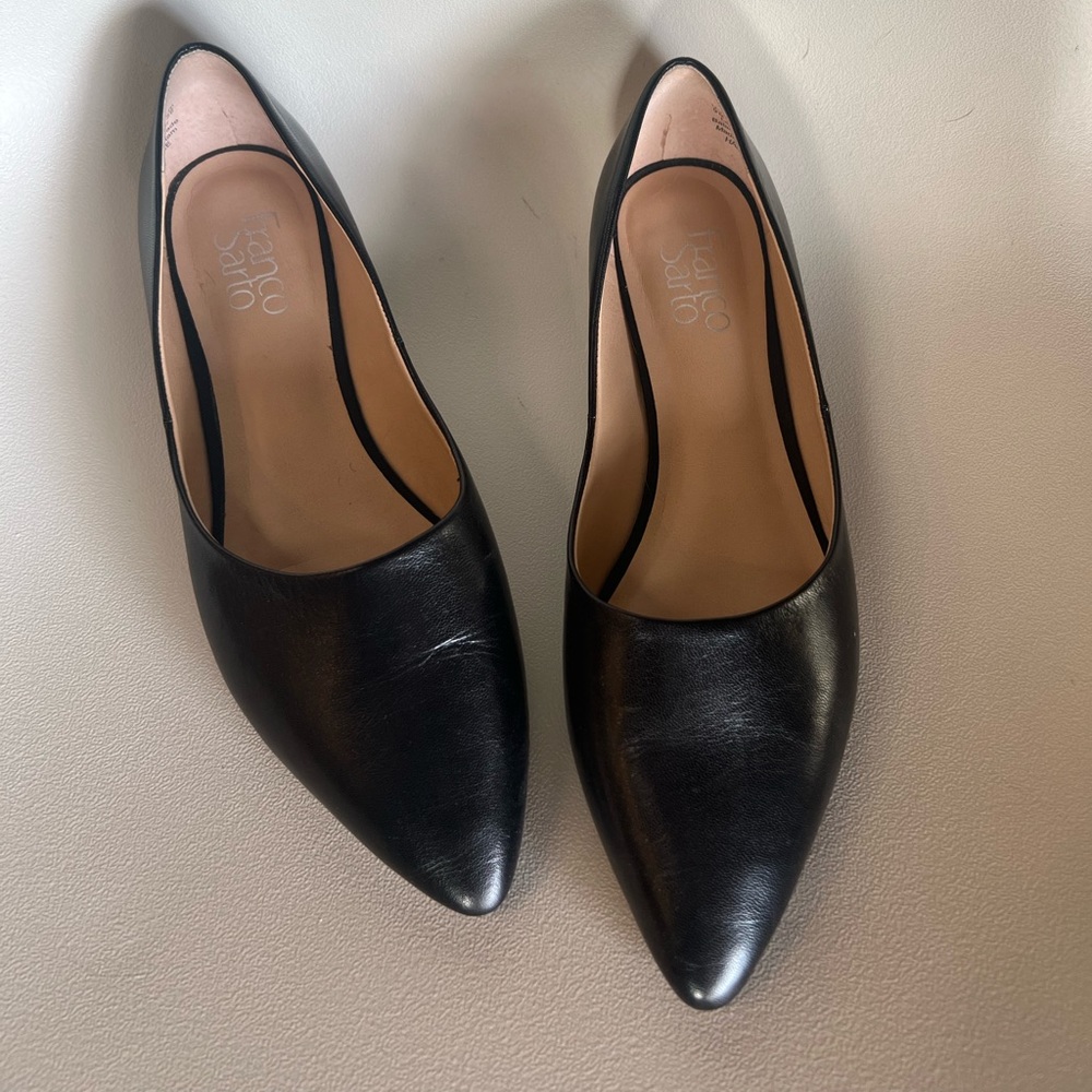 Franco Sarto Black Hazeline flats